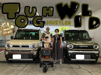 ハスラーご納車いたしました！